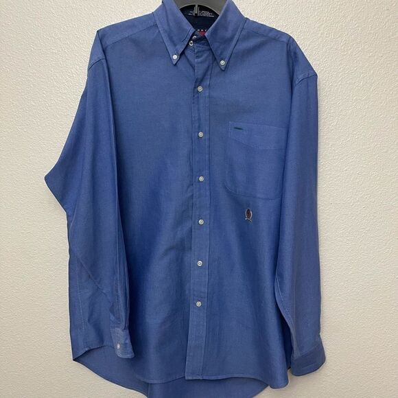 Tommy Hilfiger Men’s Button Down Shirt Size Medium - Picture 1 of 5